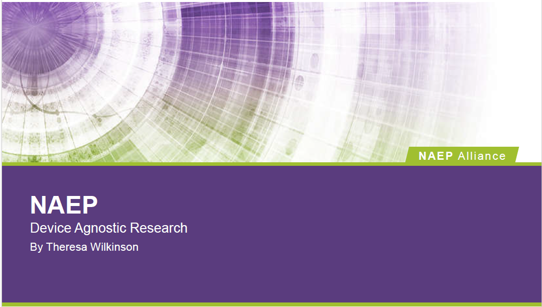 NAEP Device Agnostic Research