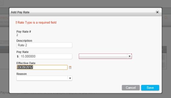 Error example